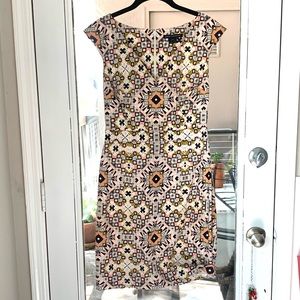 French Connection summer, Aztec pattern dress SIZE: 8